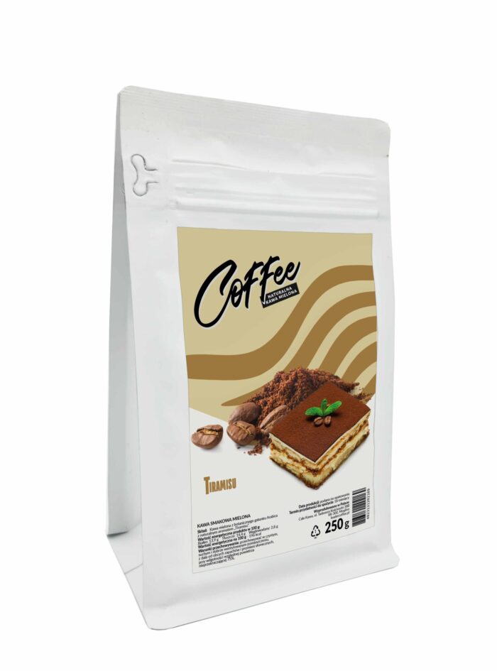 Kawa smakowa mielona Tiramisu