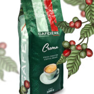 Kawa ziarnista CAFEIERE Crema 1000 g – opakowanie z ziarnami kawy