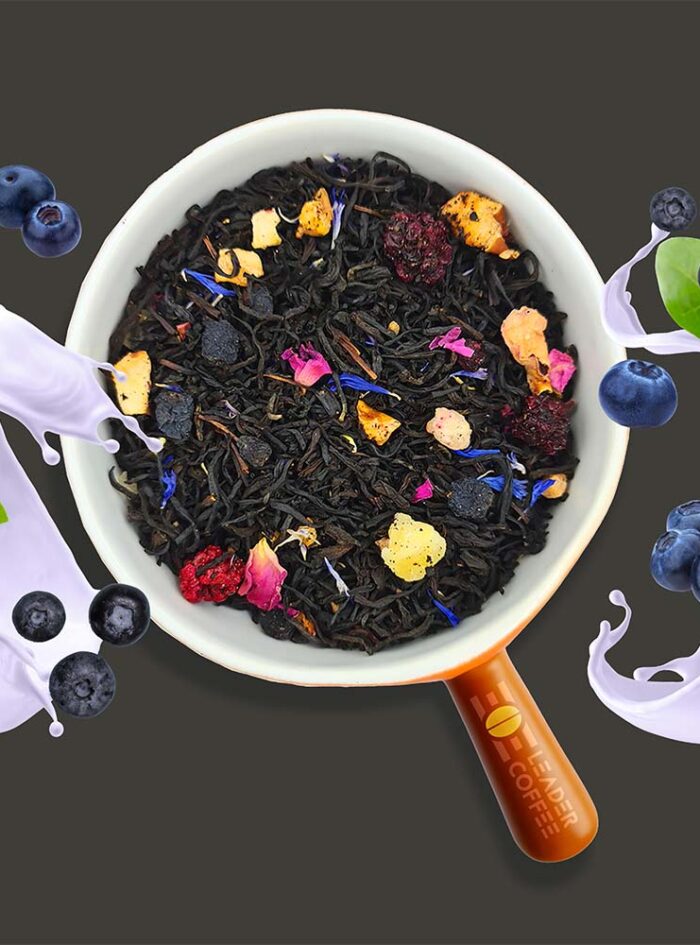 WAKA Herbata czarna Jagodowy jogurt, 100g_2