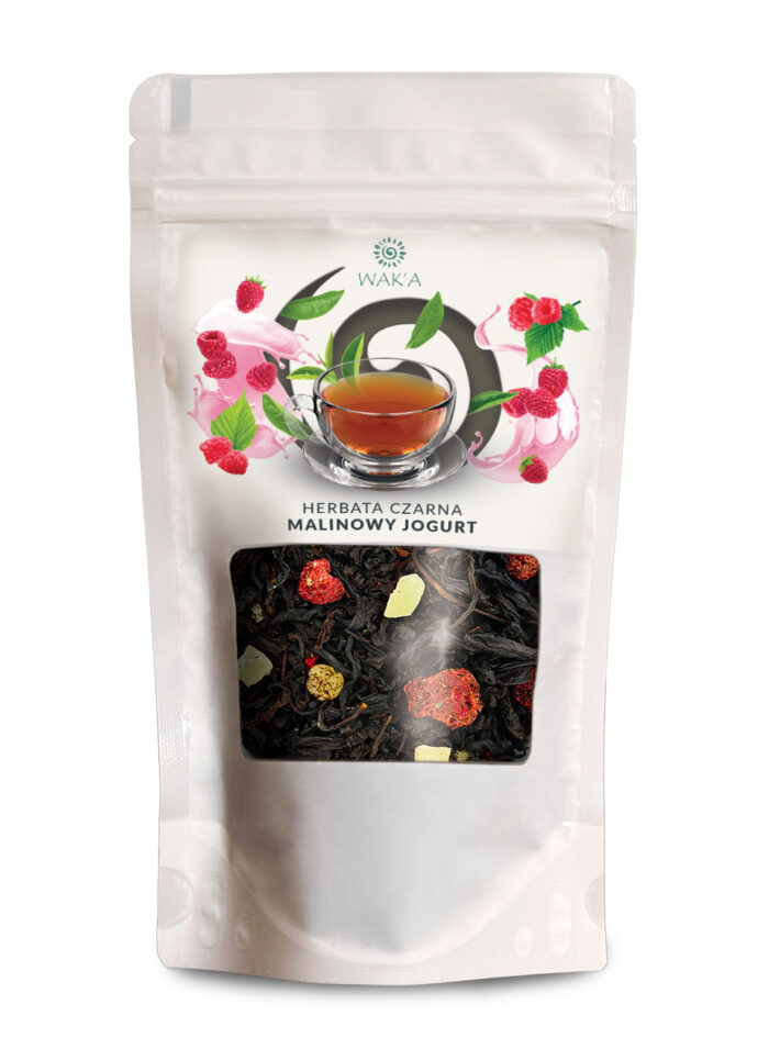 WAKA Herbata czarna Malinowy jogurt, 100g