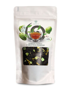 Herbata czarna z graviolą (soursop), 100g