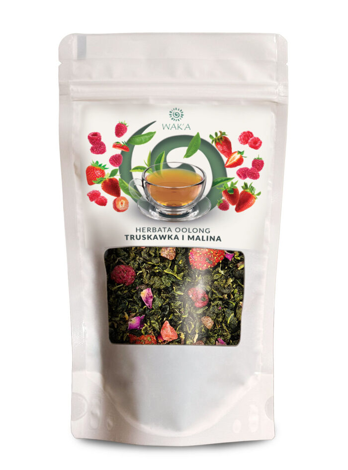 WAKA Herbata oolong Truskawka i malina, 100g
