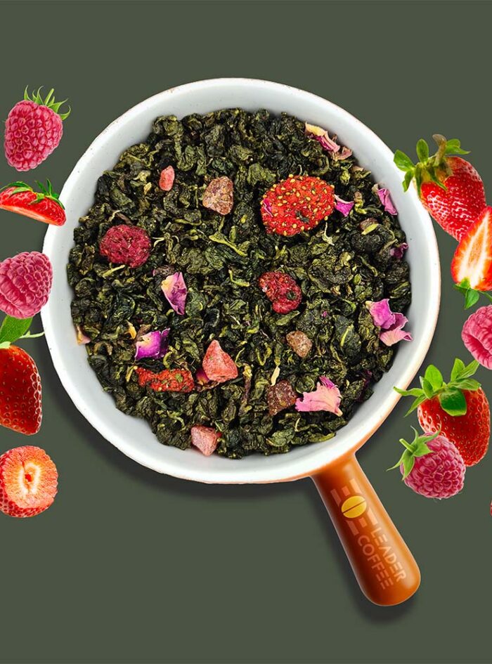 WAKA Herbata oolong Truskawka i malina, 100g_2