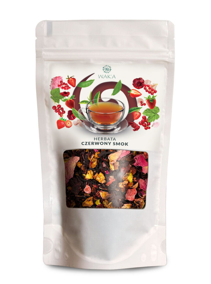 WAKA Herbata owocowa Czerwony Smok, 100g