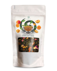 Herbata zielona Morelowy Dżem, 100g