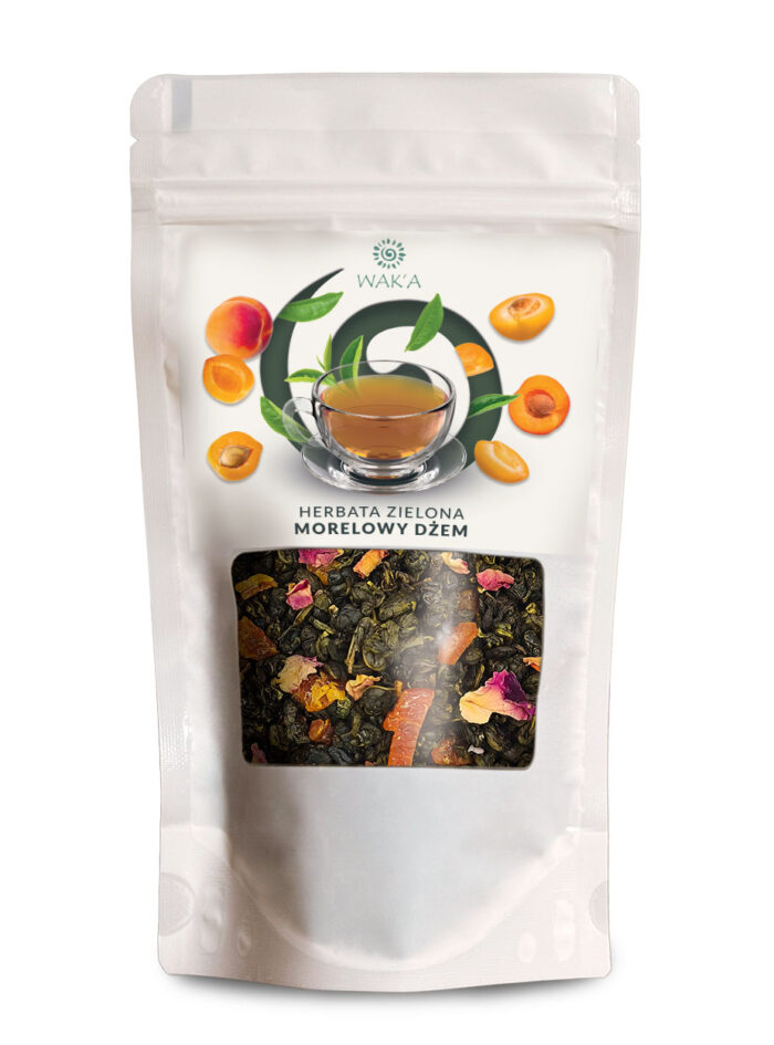 WAKA Herbata zielona Morelowy Dżem, 100g