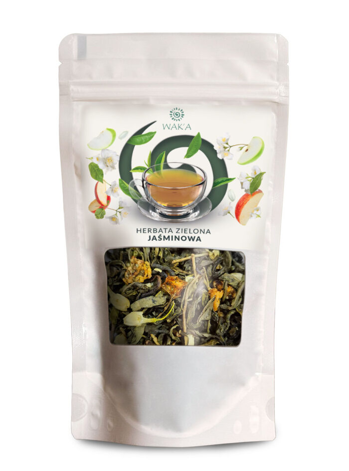 WAKA Herbata zielona jaśminowa, 100g