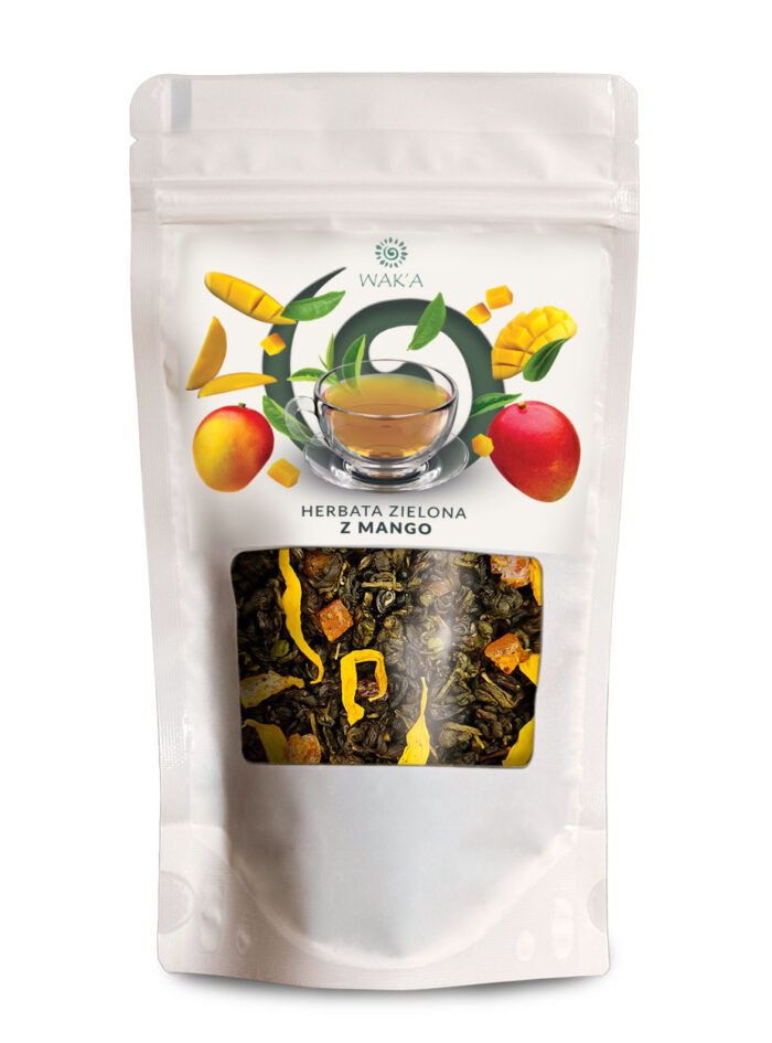 WAKA Herbata zielona z mango, 100g