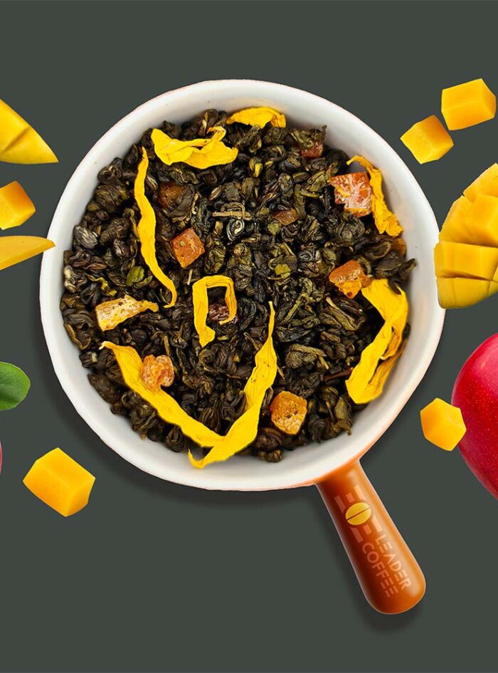 WAKA Herbata zielona z mango, 100g_2