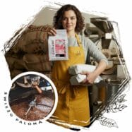 kawa cafeiere świeżo palona