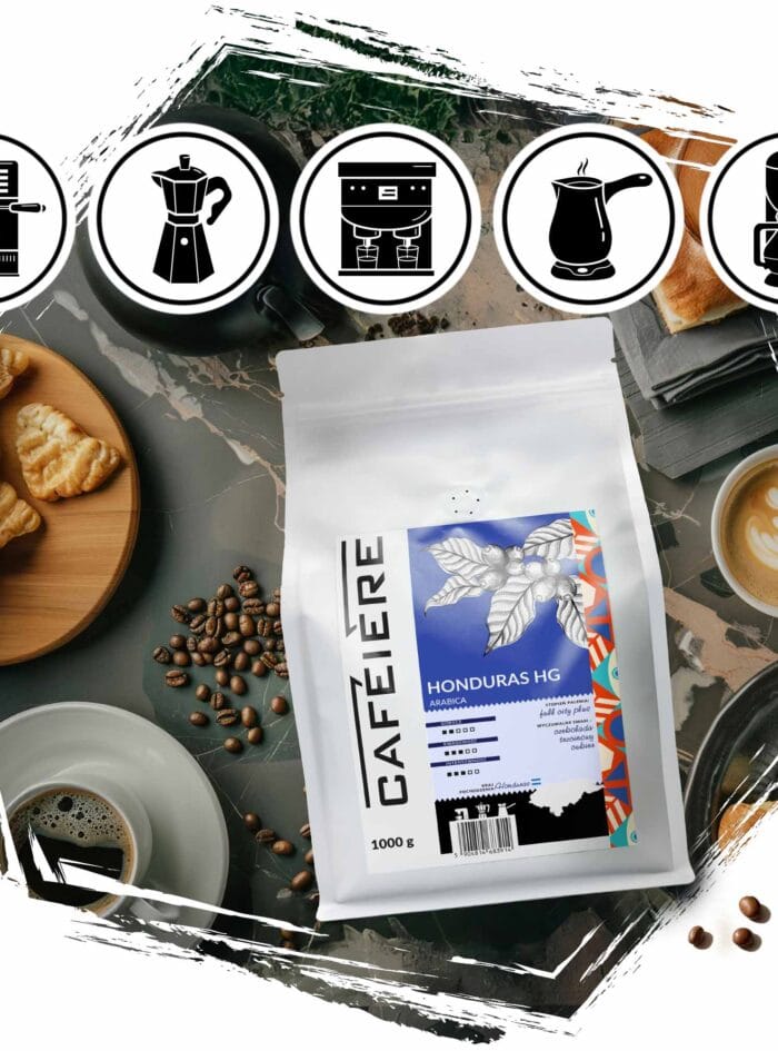kawa cafeiere Honduras metody parzenia