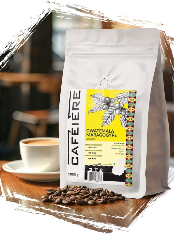 Kawa ziarnista Cafeiere Guatemala maragogype