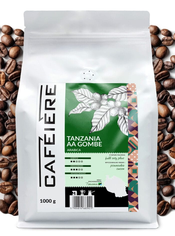 Kawa ziarnista Cafeiere Tanzania