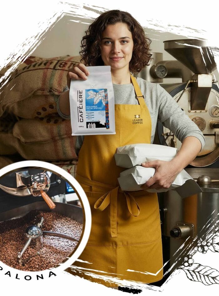 kawa cafeiere świeżo palona