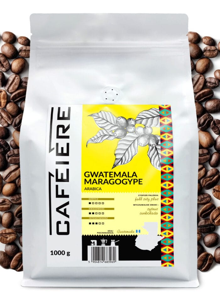 Kawa ziarnista Cafeiere Guatemala maragogype