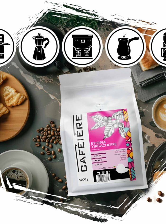 kawa cafeiere Yirgacheffe metody parzenia