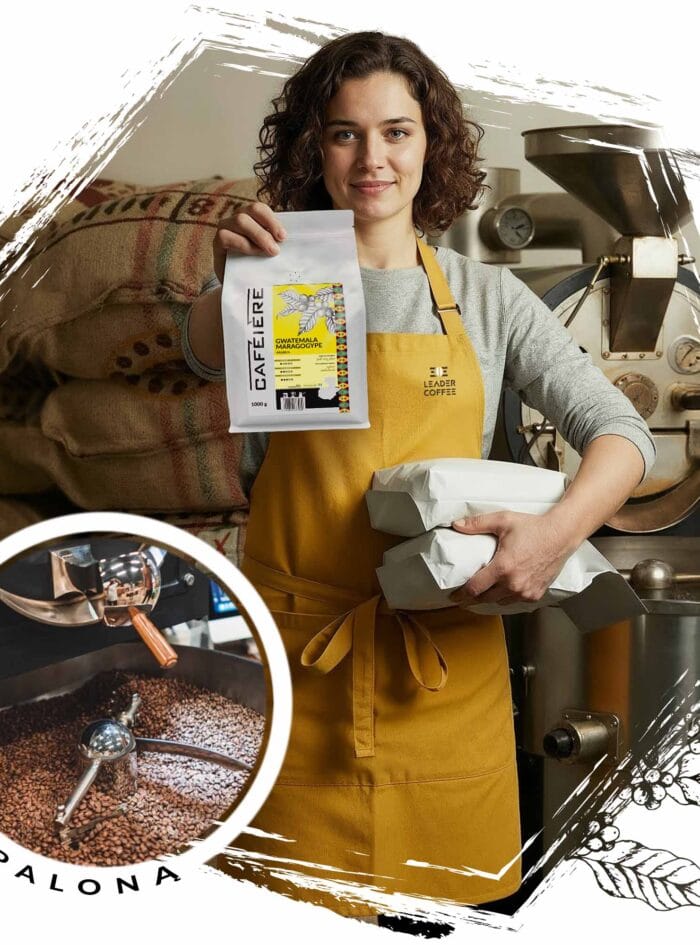 kawa cafeiere świeżo palona