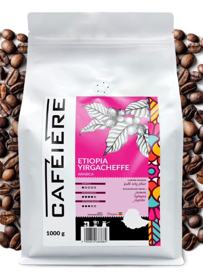 Kawa ziarnista Cafeiere Etiopia Yirgacheffe