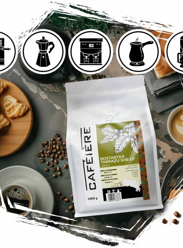 kawa cafeiere Kostaryka metody parzenia